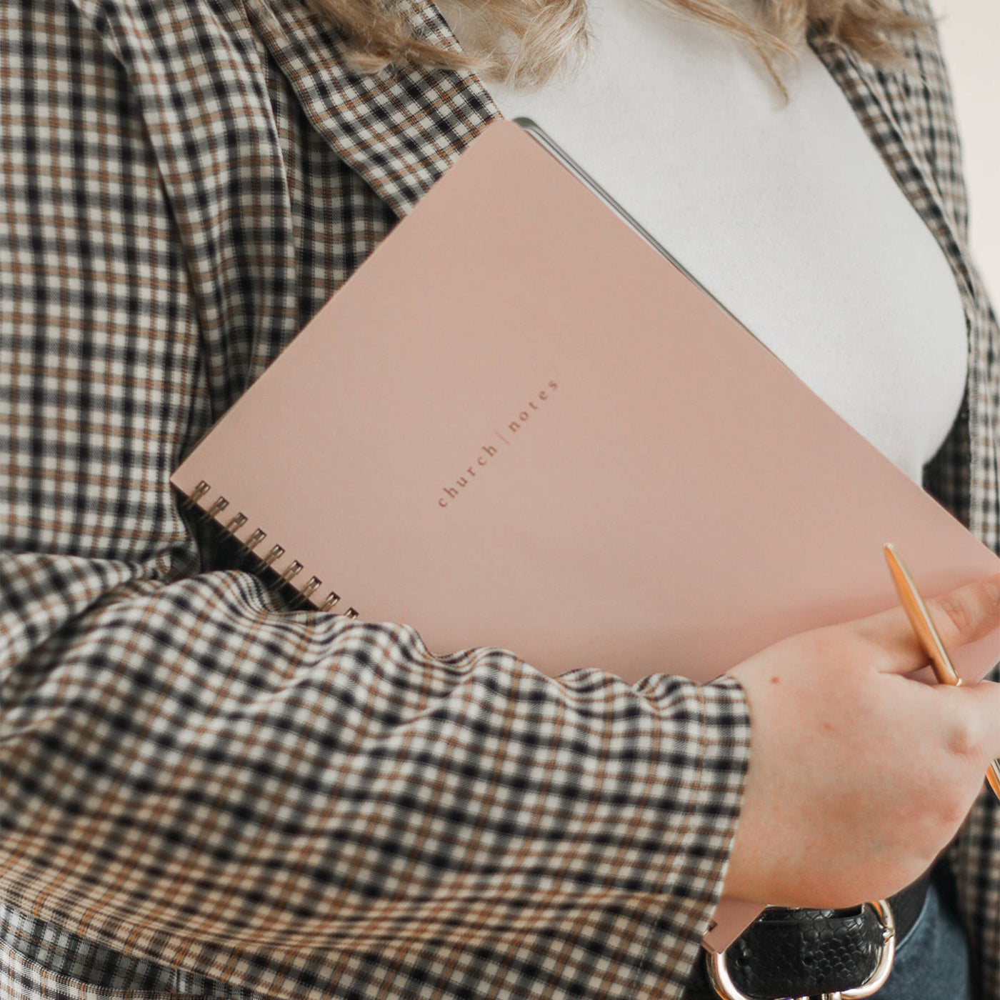 Church Notes Co. Spiral Church Notebook - Pink