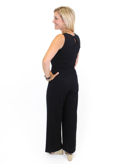 Sleeveless Jumpsuit - Black