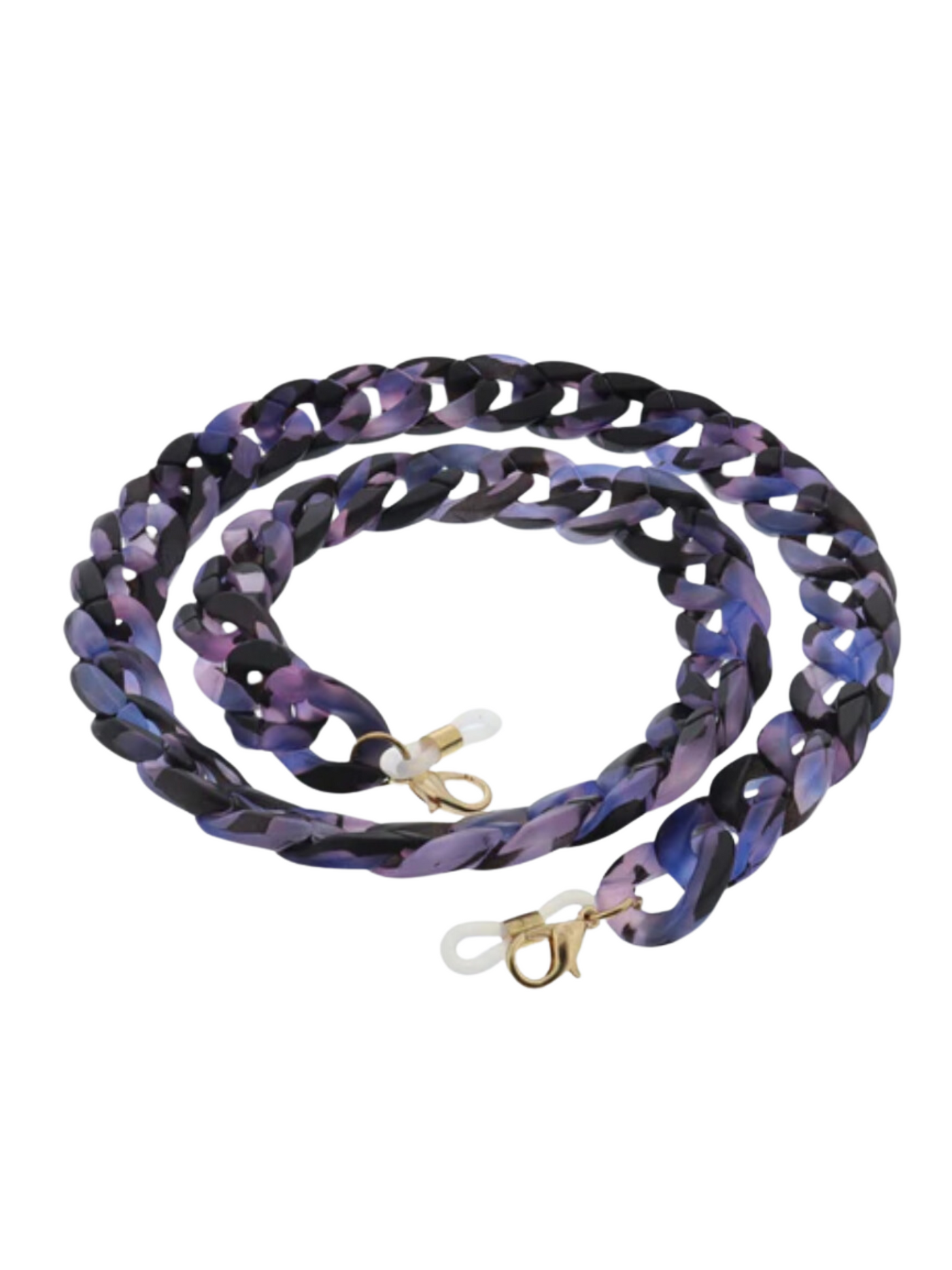 Peepers Eco Chain in purple quartz.