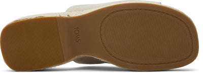 Toms Laila Mule Sandals - Fog Suede