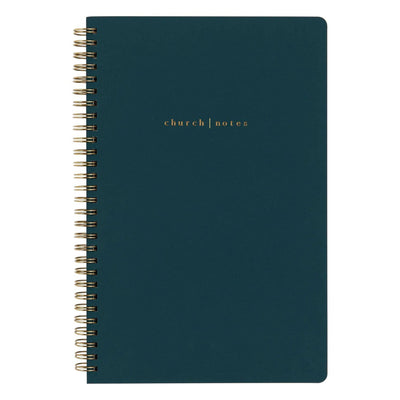 Church Notes Co. Spiral Church Notebook - Navy